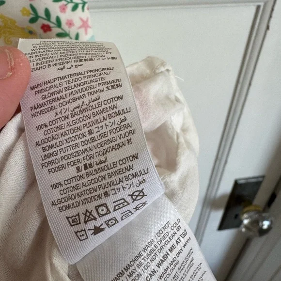 Mini Boden mermaid floral print dress size 6-7Y - Picture 6 of 9